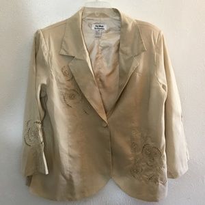 Women’s Plus Size Linen Jacket